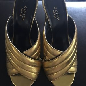 Gucci Webby Heels, Size 38.5